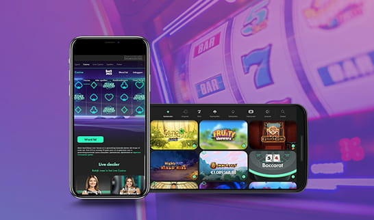 De bet365 spellen op smartphone apparaten en tablets.