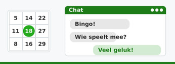 Chat games bij online bingo