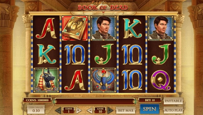 Het Book of Dead demo spel