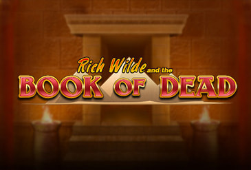 Logo van de Book of Dead gokkast