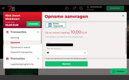 Uitbetaling bij 711 door ons getest
