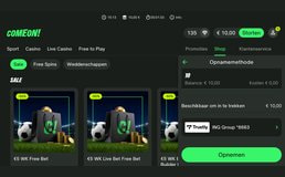 Uitbetaling bij ComeOn door ons getest