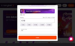 Storting via iDEAL bij Tonybet door ons getest