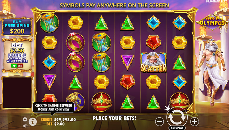 Het Gates of Olympus demo spel
