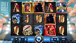 Guns n Roses slot bij Kansino