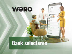Bank selecteren voor Wero betaling