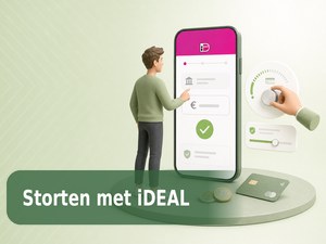 storten met ideal bij online casino's