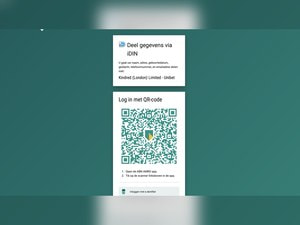 iDIN-scherm waarop je via je bank de gegevensdeling met Kindred (London) Limited voor Unibet goedkeurt