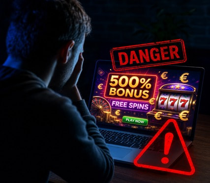 Illegale online goksite zonder Ksa-vergunning met agressieve bonusmeldingen voor Nederlandse spelers