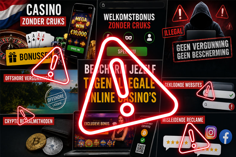 Waarschuwingssignalen voor illegale goksites in Nederland zonder Ksa-vergunning