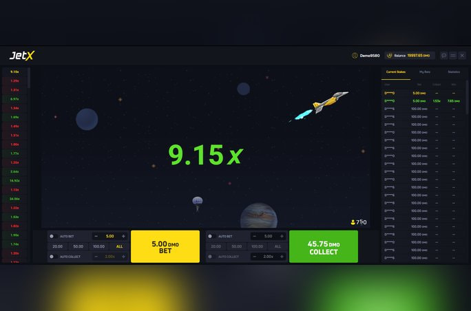 JetX van SmartSoft Gaming