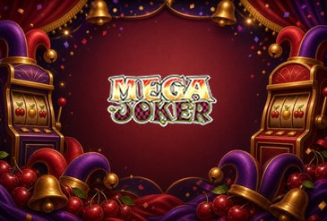 Logo van de Mega Joker gokkast