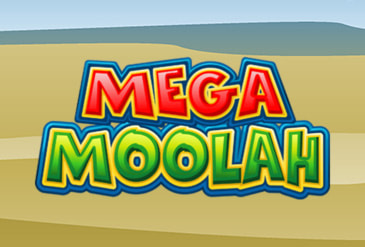 Logo van de Mega Moolah gokkast