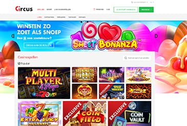 Circus Casino Homepagina