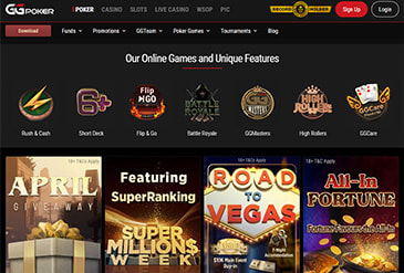 GGPoker Startpagina