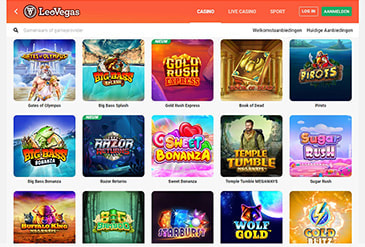 Leovegas Spel Selectie
