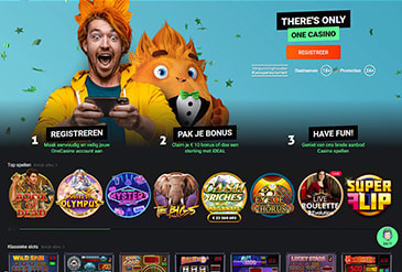 One Casino Startpagina