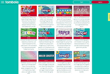 Tombola Spel Selectie