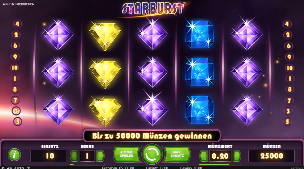 Het Starburst demo spel