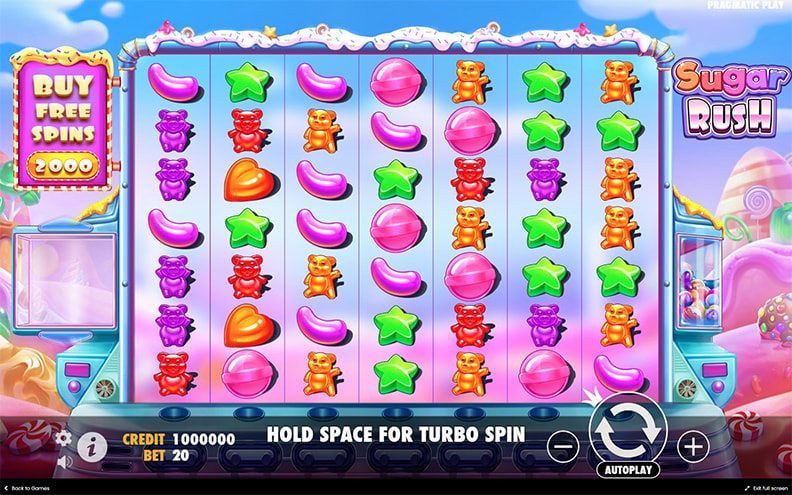 Het Sugar Rush demo spel