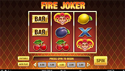 Fire Joker slot bij One Casino