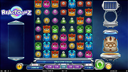 Reactoonz slot bij One Casino