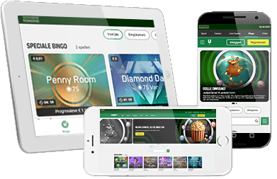 Tablet en mobiele telefoons welke mobiele unibet bingo spellen tonen