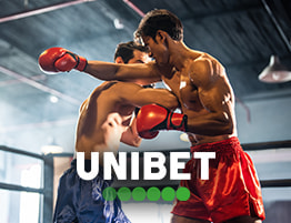 Boxer en Unibet logo