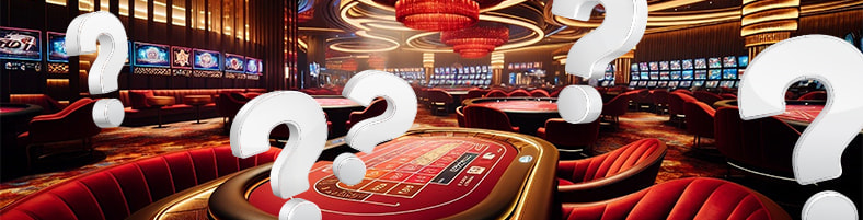 Fysiek casino en vraagtekens