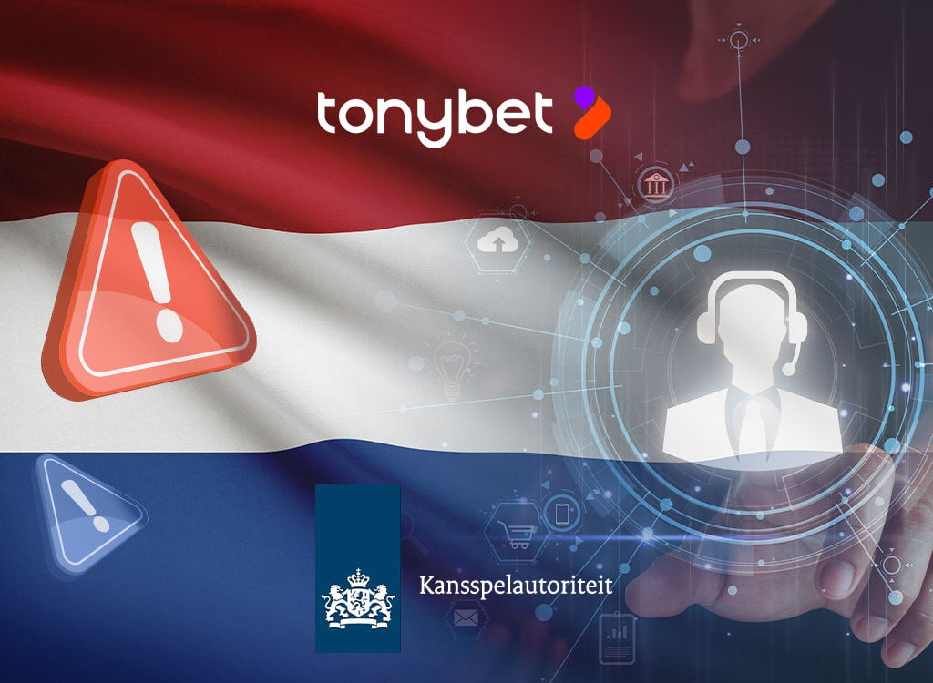 TonyBet krijgt waarschuwing van Kansspelautoriteit