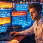 Alt: Klantenservice medewerkers bij online casino's