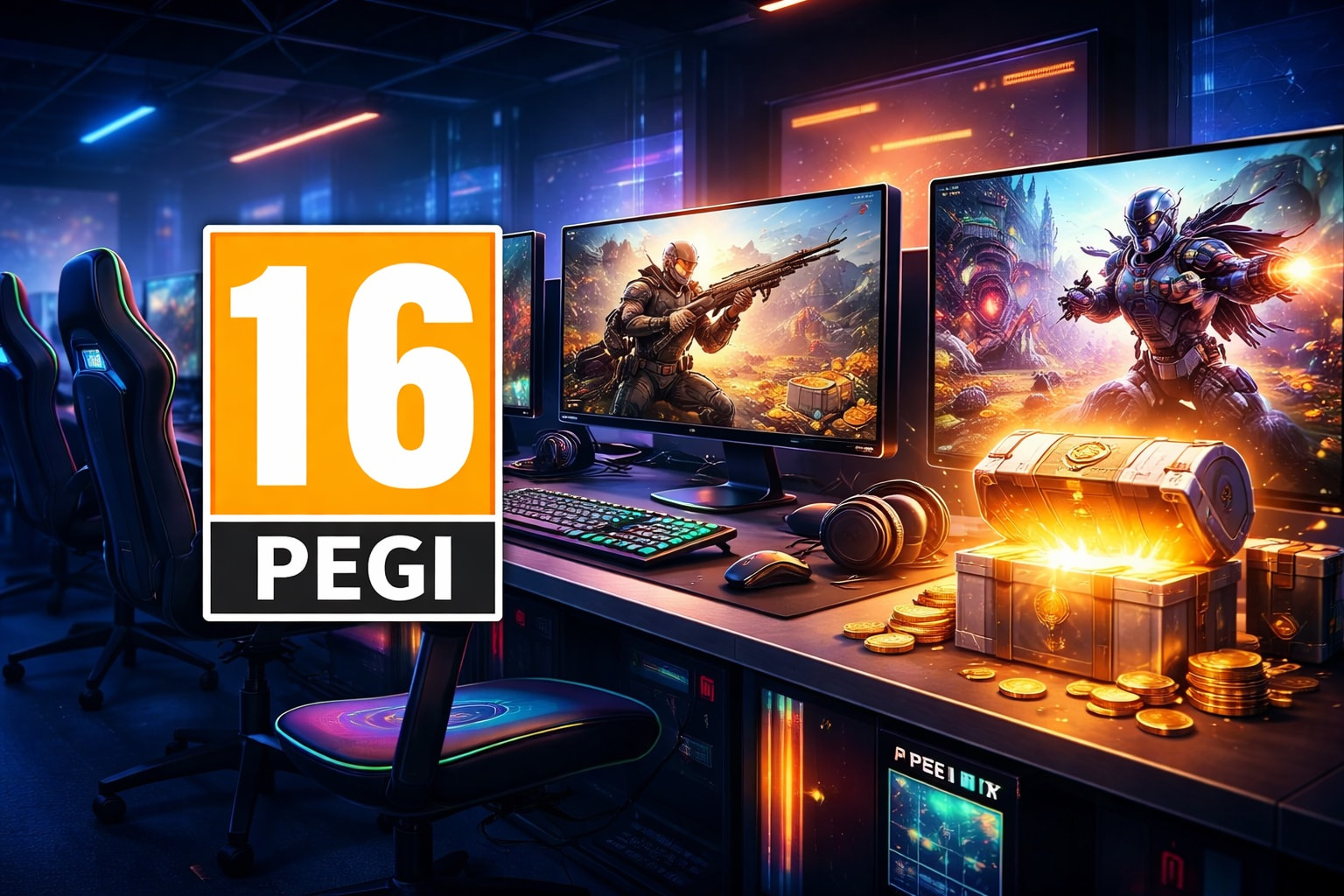 Lootboxes in videogames lijken op gokken