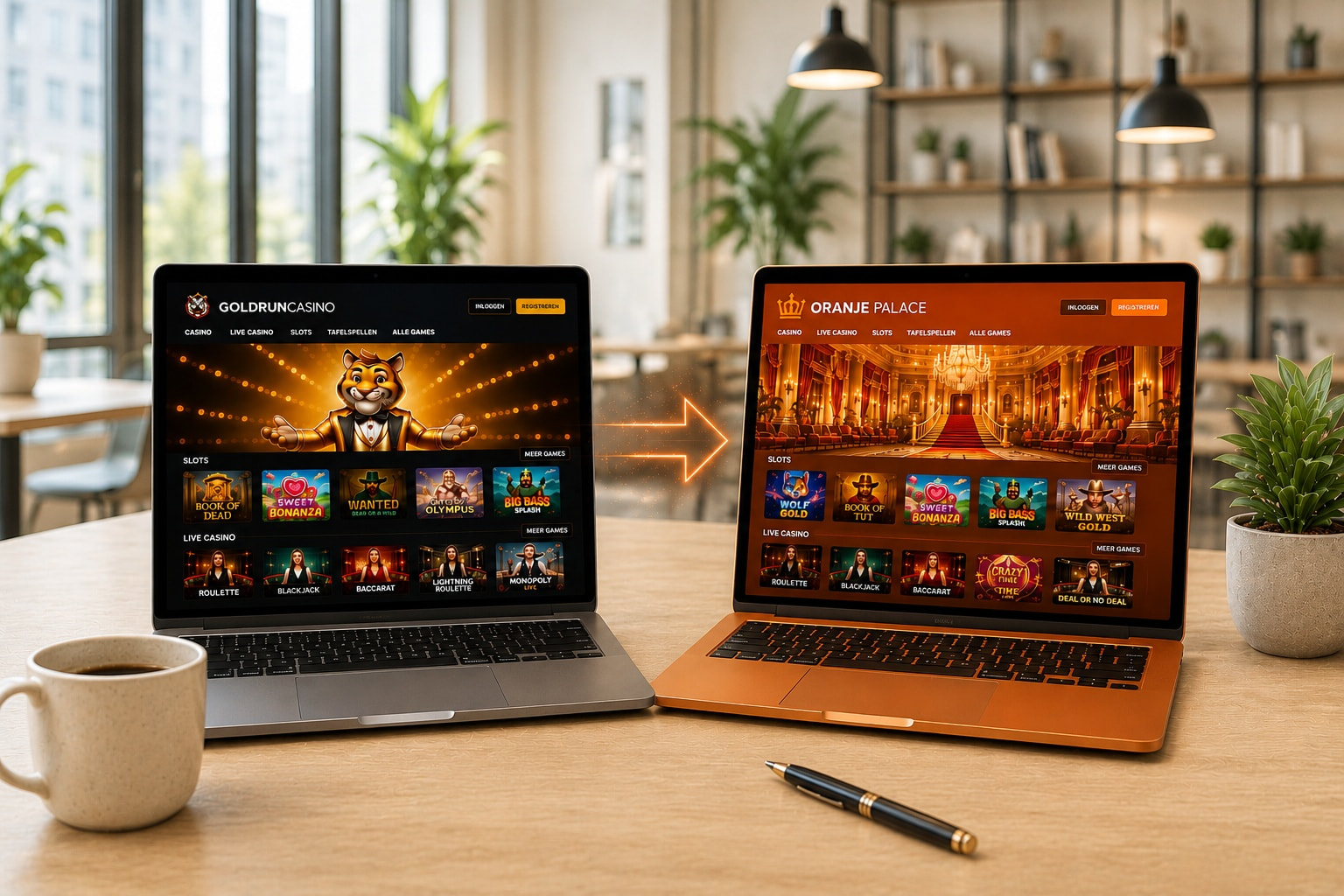 Goldrun Casino rebrandt naar Oranje Palace, een Nederlandse online casino onder Ksa-vergunning