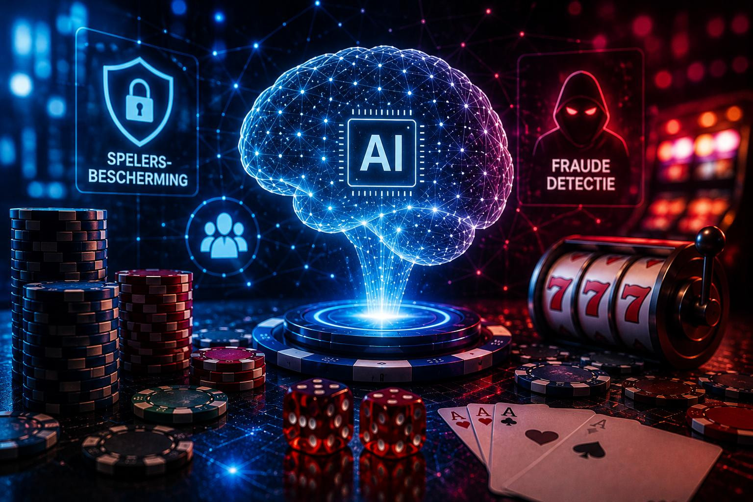 AI in online casino's helpt spelers maar wordt ook ingezet door oplichters