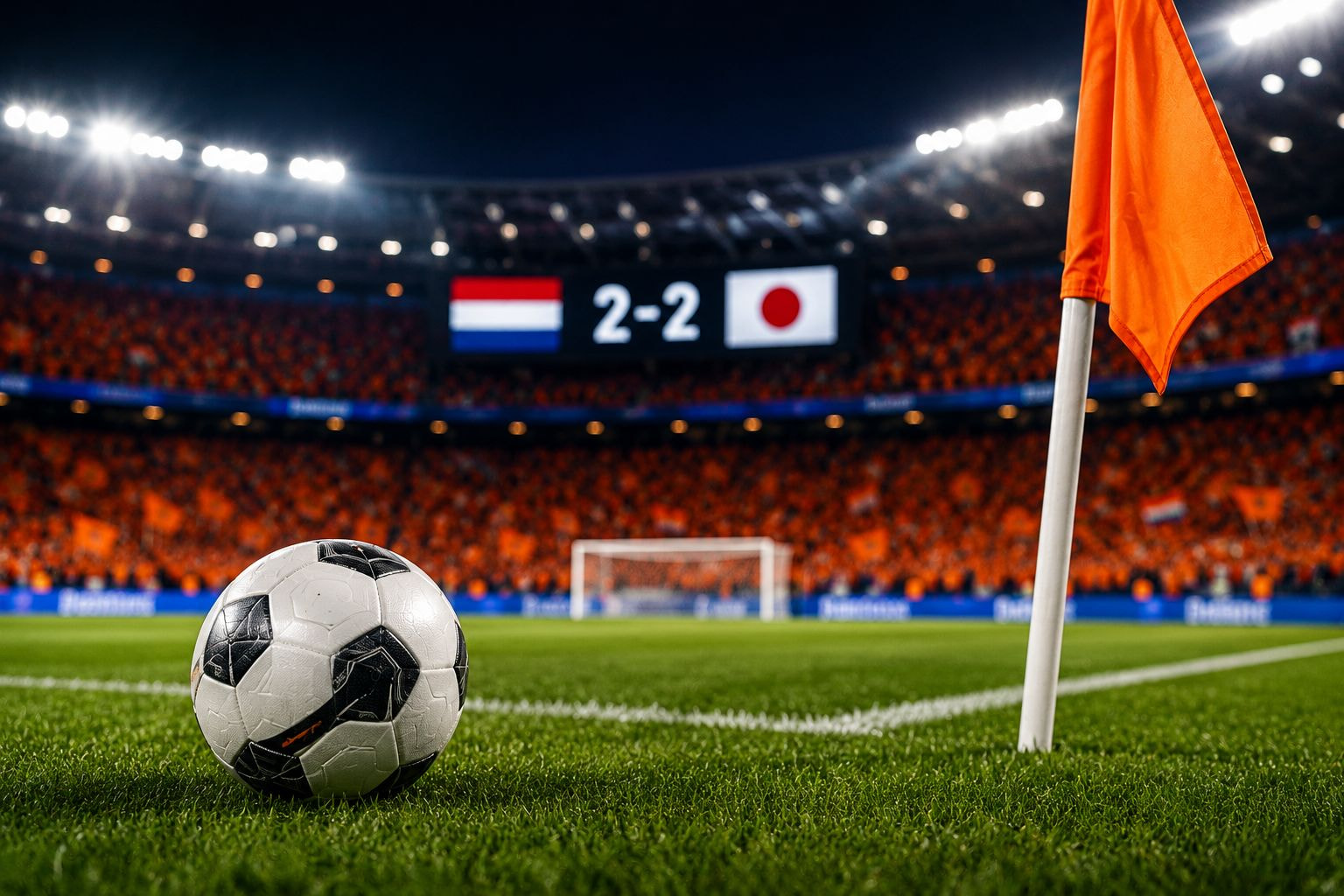 Oranje speelt 2-2 gelijk tegen Japan in de openingswedstrijd van het WK 2026