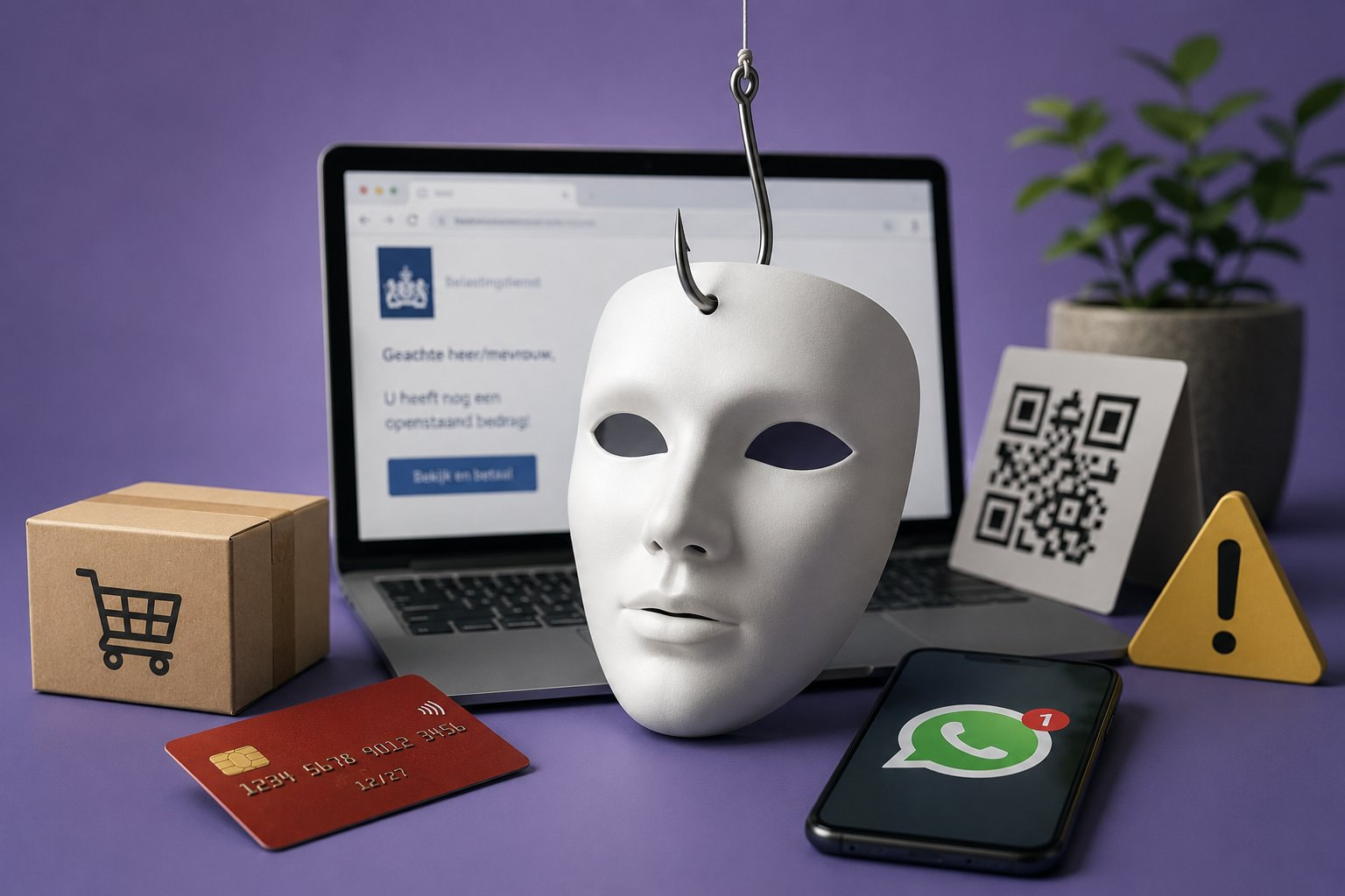 De grootste online scams van 2026 in Nederland, van valse mails tot nepwebshops
